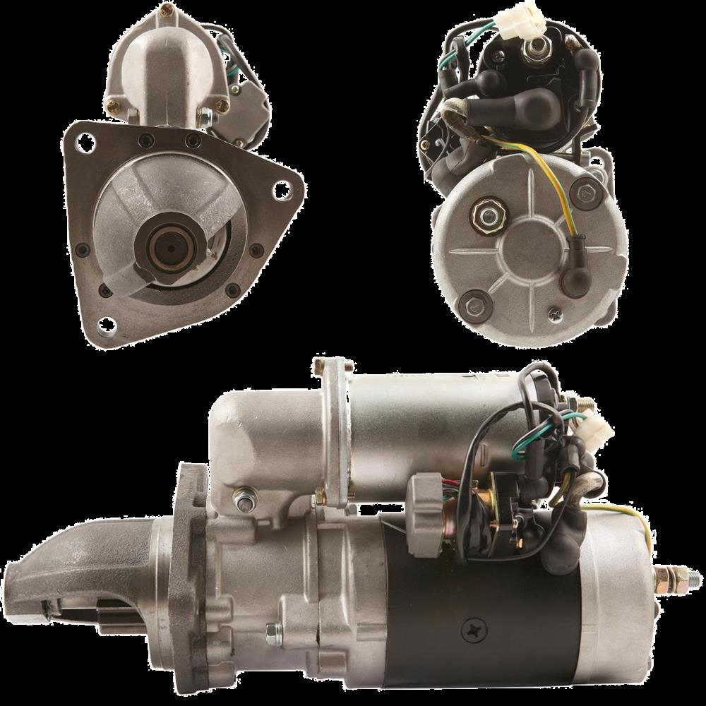 Neu Anlasser passend für 7.5 kw (With Aux. solenoid) 24 Volt 0-23000-7090+