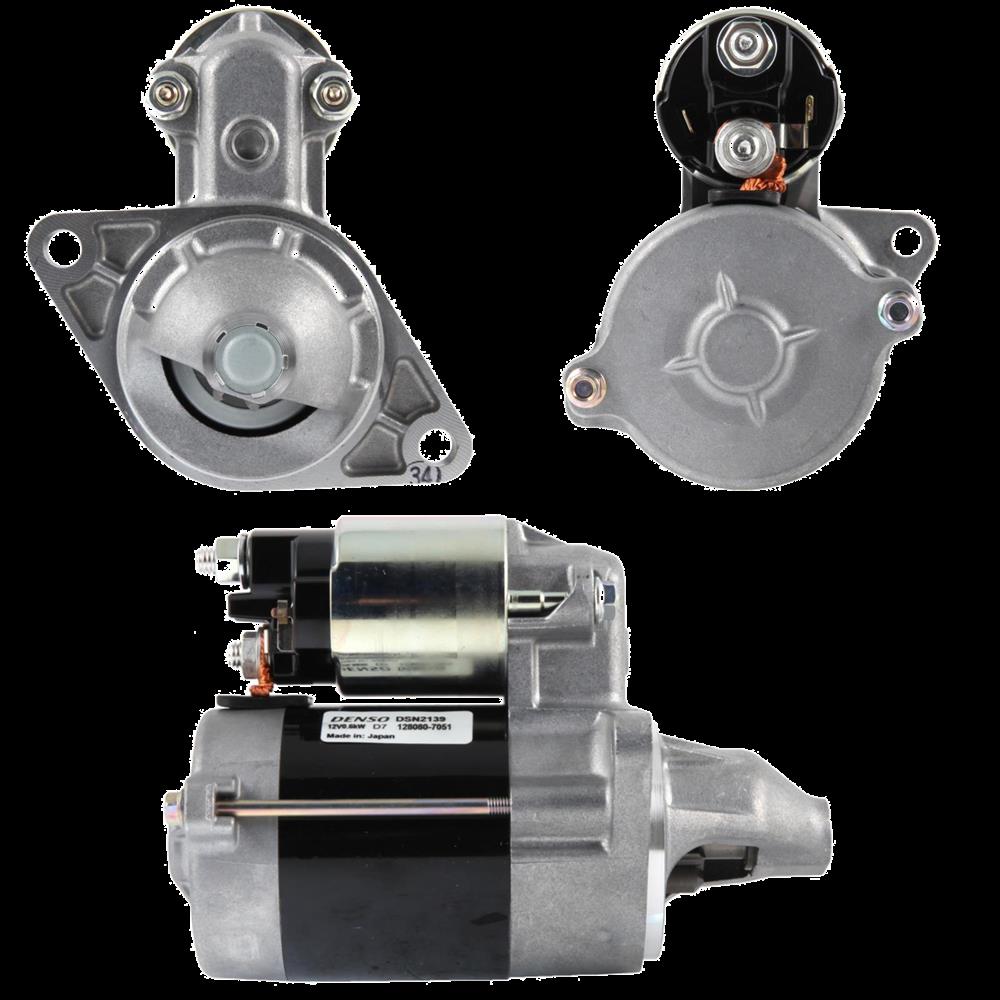 Denso Neu Anlasser passend für Kawasaki 0.6 kw 12 Volt DSN2139