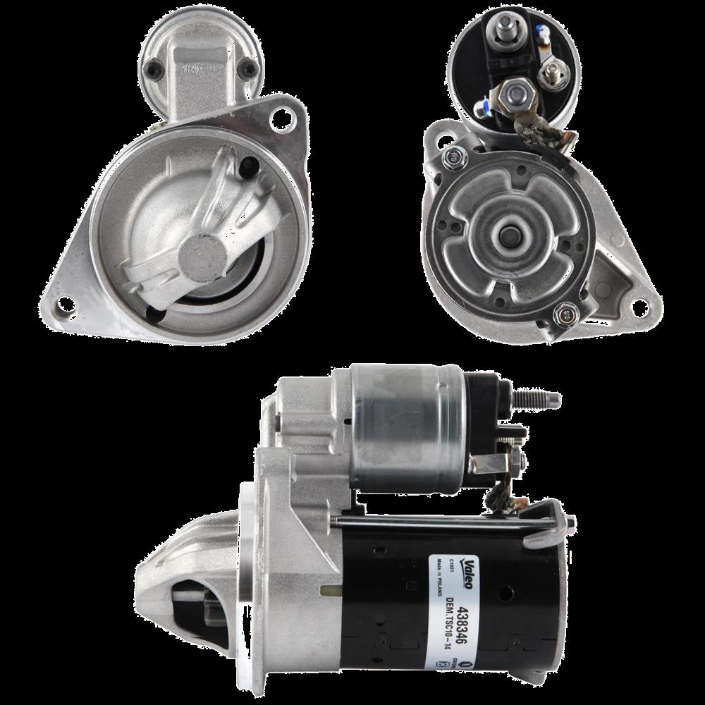 Valeo Neu Anlasser passend für Ford 1.0 kw 12 Volt TSC10-14