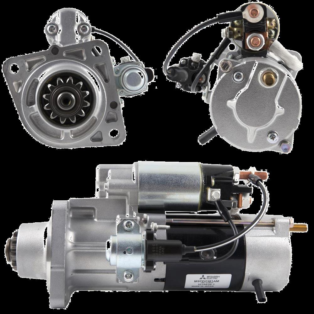 Mitsubishi Neu Anlasser passend für Cummins 5.5 kw 24 Volt M009TD2381