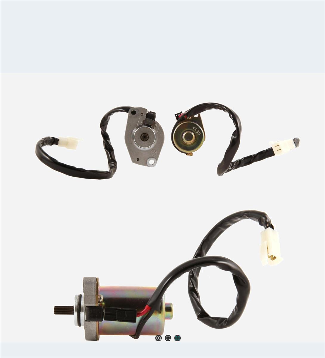 Neu Anlasser passend für Polaris 0.3 kw 12 Volt 400408102+